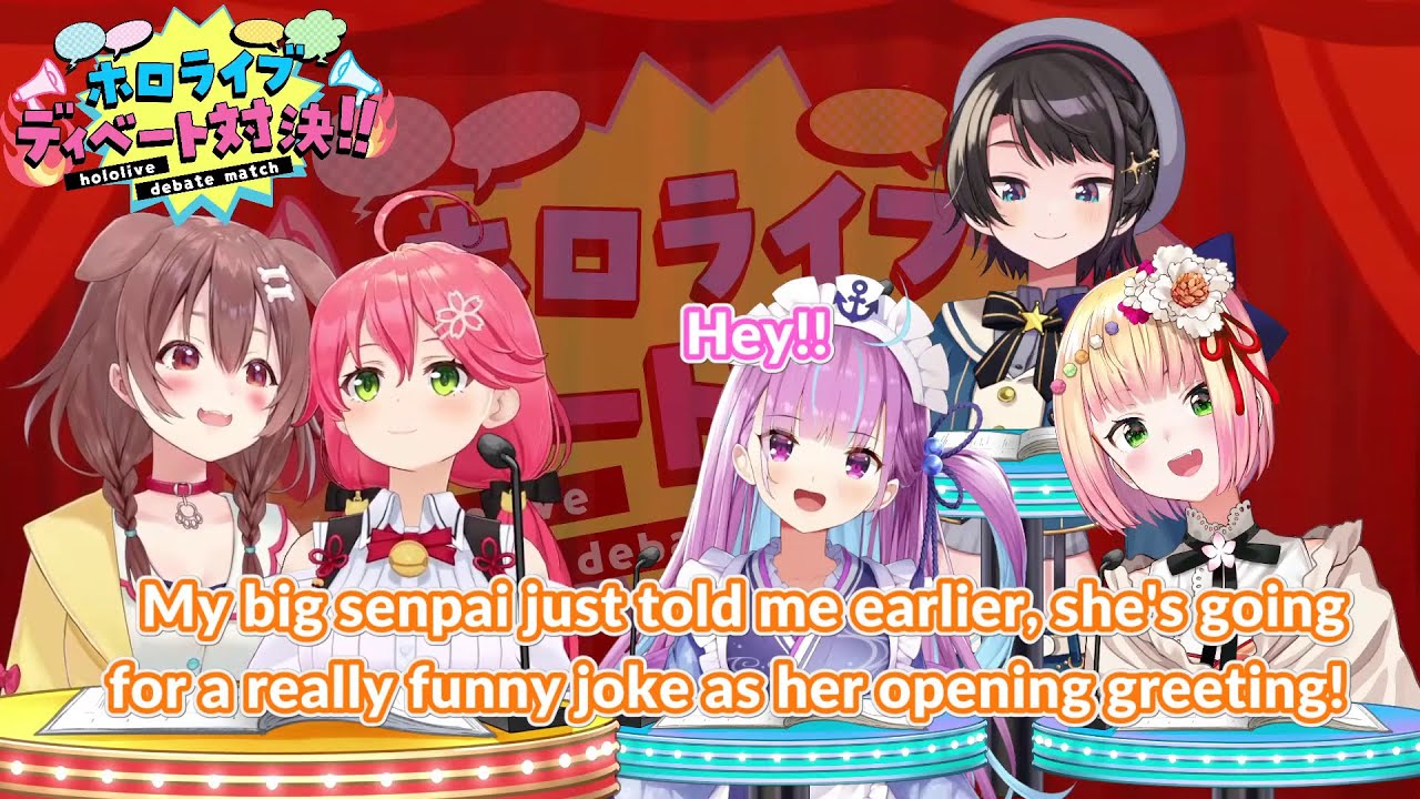 Nene made Aqua to do a joke in front of MiKorone 【Hololive/ENG Sub】