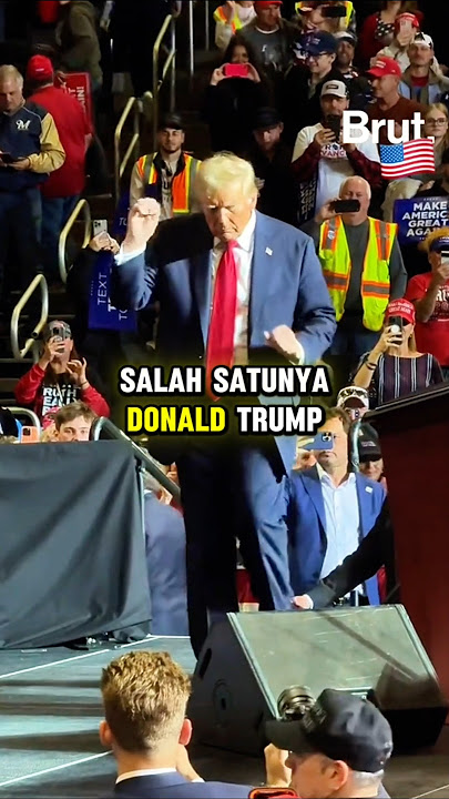 JOGET GEMOY MENDUNIA Menang Pemilu Donald Trump Joget GEMOY #dunia #news #shorts #faktaunik #terbaru