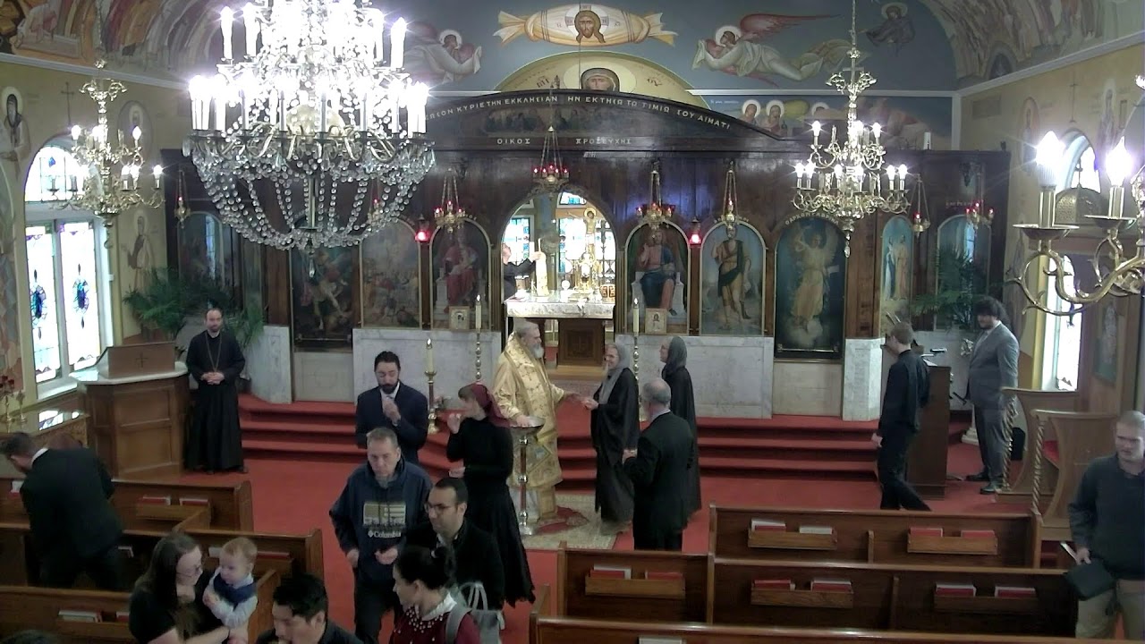 Archpastoral Visit Of Metropolitan Constantine. Sunday Of The Prodigal Son.