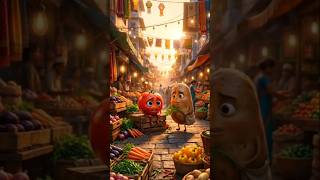 Tomato ki emotional story 🥲 #kidsvideo #tomato #shorts