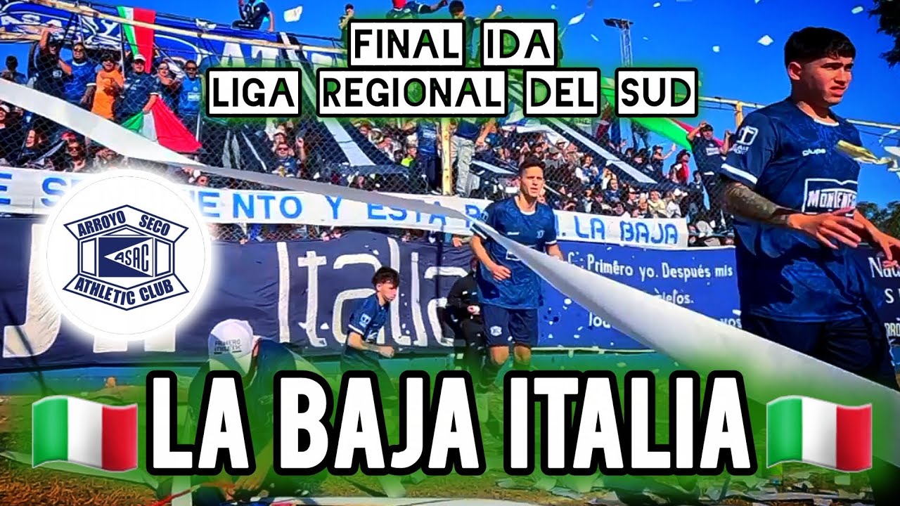 🏆FINAL IDA ATHLETIC CLUB vs C. ARGENTINO - ESTADIO "GABINO MACHUCA" 🏟 - LA BAJA ITALIA VLOG! 🇮🇹 📽