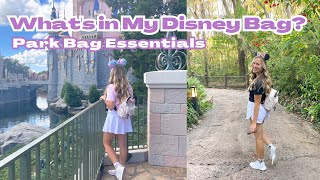 What's in my DISNEY WORLD bag? Park Bag ESSENTIALS!