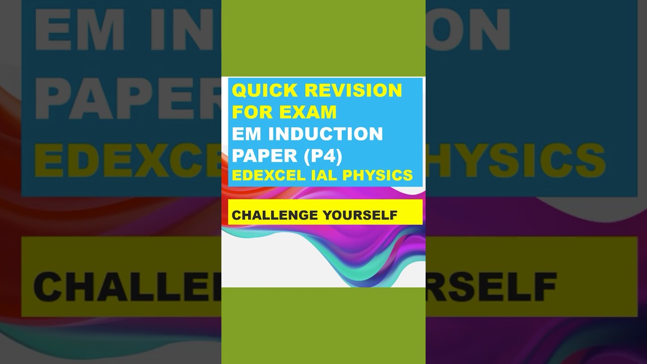 Подготовка к экзамену в последнюю минуту и ​​ловушки на экзамене | Физика Edexcel IAL | Экзаменац...