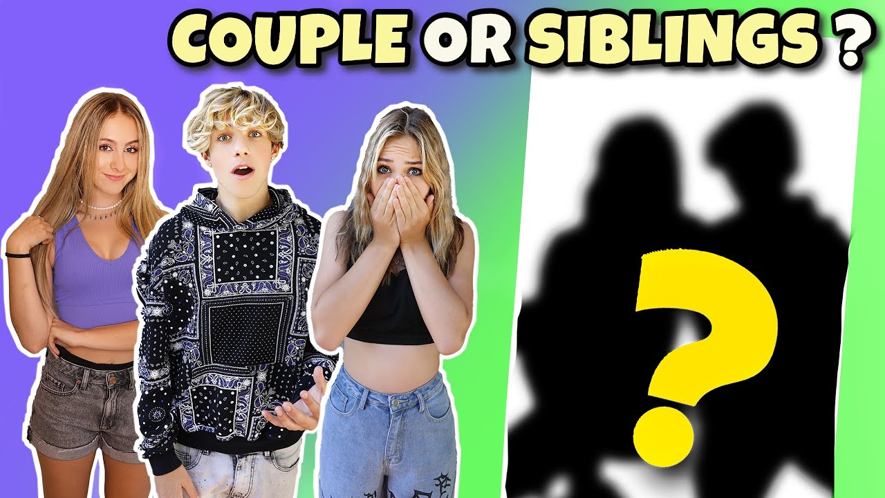 SIBLINGS or DATING Challenge ft. Walker and Capri | Alex Bryant