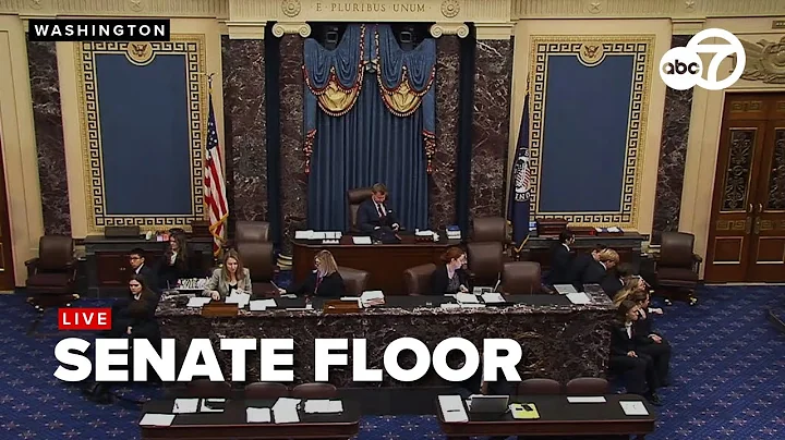 🔴 SENATE FLOOR LIVE: Lawmakers vote on funding bill to end government shutdown