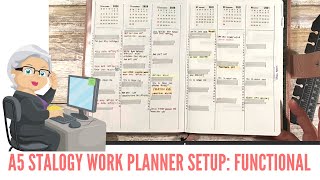 A5 Stalogy Work Planner Setup: Functional | 11/16/20 - 11/20/20