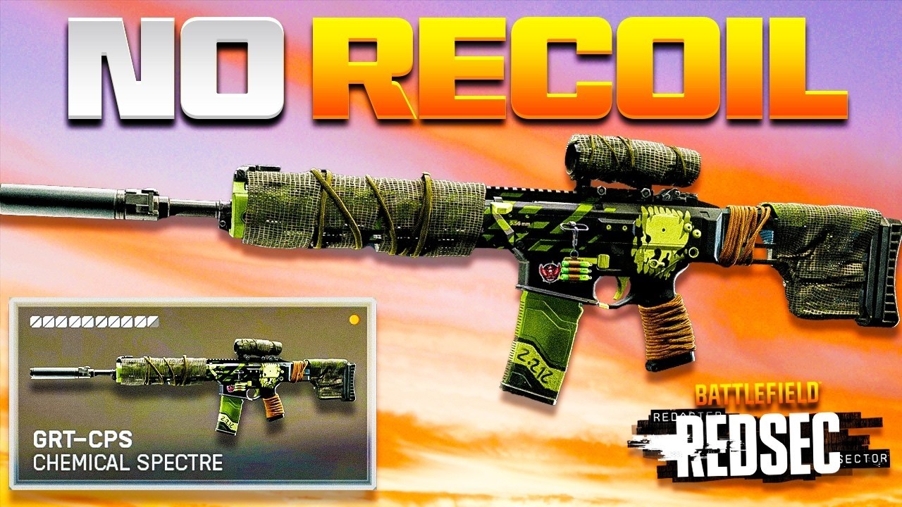 Новая винтовка GRT-CPS в Battlefield Redsec имеет нулевую отдачу!