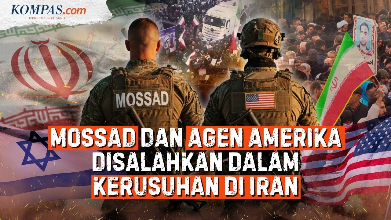 Agen Mossad dan AS jadi "Kambing Hitam" Kerusuhan di Iran