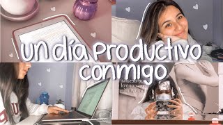 un día productivo conmigo como estudiante | valeria herrera