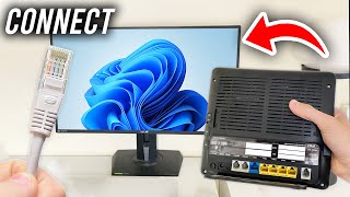 How To Connect Ethernet Cable To PC and Router - Full Guide