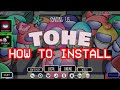 How to install town of host edited tohe  among us mod steam tutorial