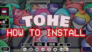 How to install TOWN OF HOST EDITED (TOHE) | Among Us Mod [Steam Tutorial]