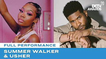 Summer Walker & Usher Bring The Vibes With Performance Of “Session 32” & “Come Thru” | BET Awards 20