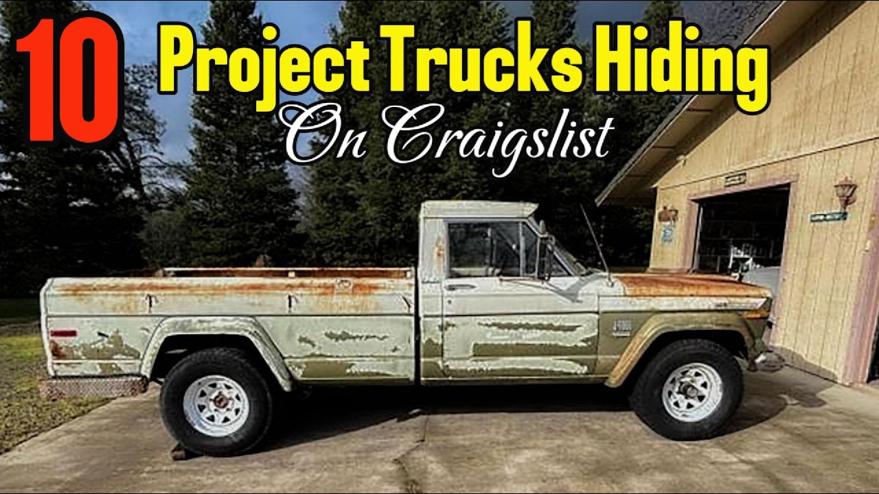 Hidden Gems 10 Project Trucks You Wont Believe On Craigslist Youtube
