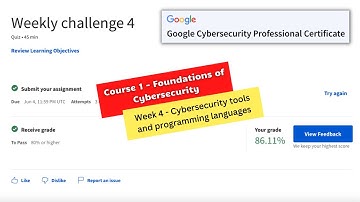 foundations of cybersecurity coursera weekly challenge 4 answers || Google Cybersecurity