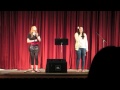 I Feel Pretty Unpretty from Glee Cover by Brennah and Jenna