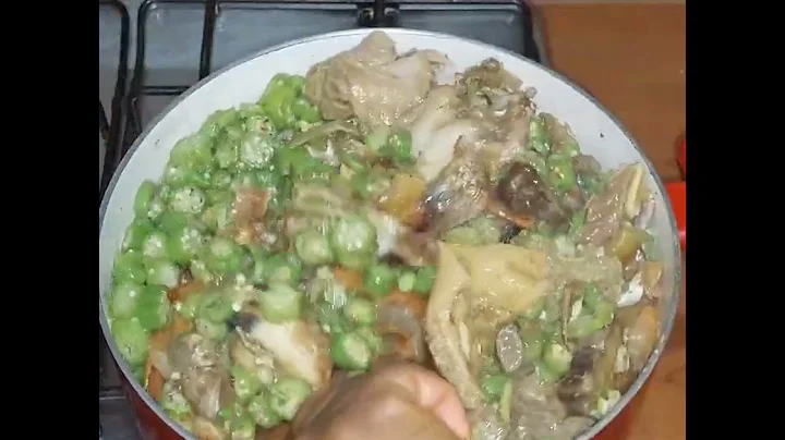 Plan Okra peppersoup//Dry Okro Soup Recipe #shortsfeed #shortvideo #recipealert #shorts