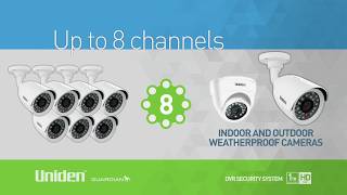 Uniden - Guardian HD DVR Security Series