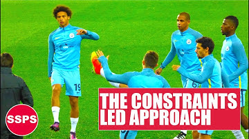 THE CONSTRAINTS LED APPROACH | Training chipping the ball - Manchester City Training