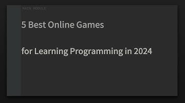 5 Best Online Games for Learning Programming in 2024