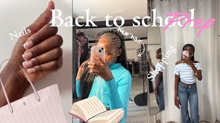 GETTING READY FOR COLLEGE | back to school prep vlog , maintenance 