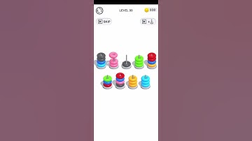 Color Hoop Stack Puzzle Level 99 Walkthrough Solution iOS/Android
