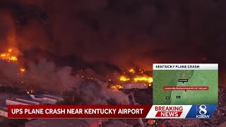 At least 3 dead, 11 injured after UPS plane crashes near Louisville Airport