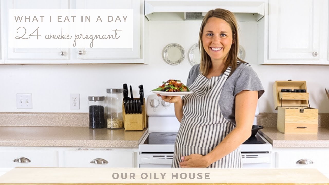 What I Eat in a Day 24 Weeks Pregnant | Healthy Meal Ideas for Pregnancy