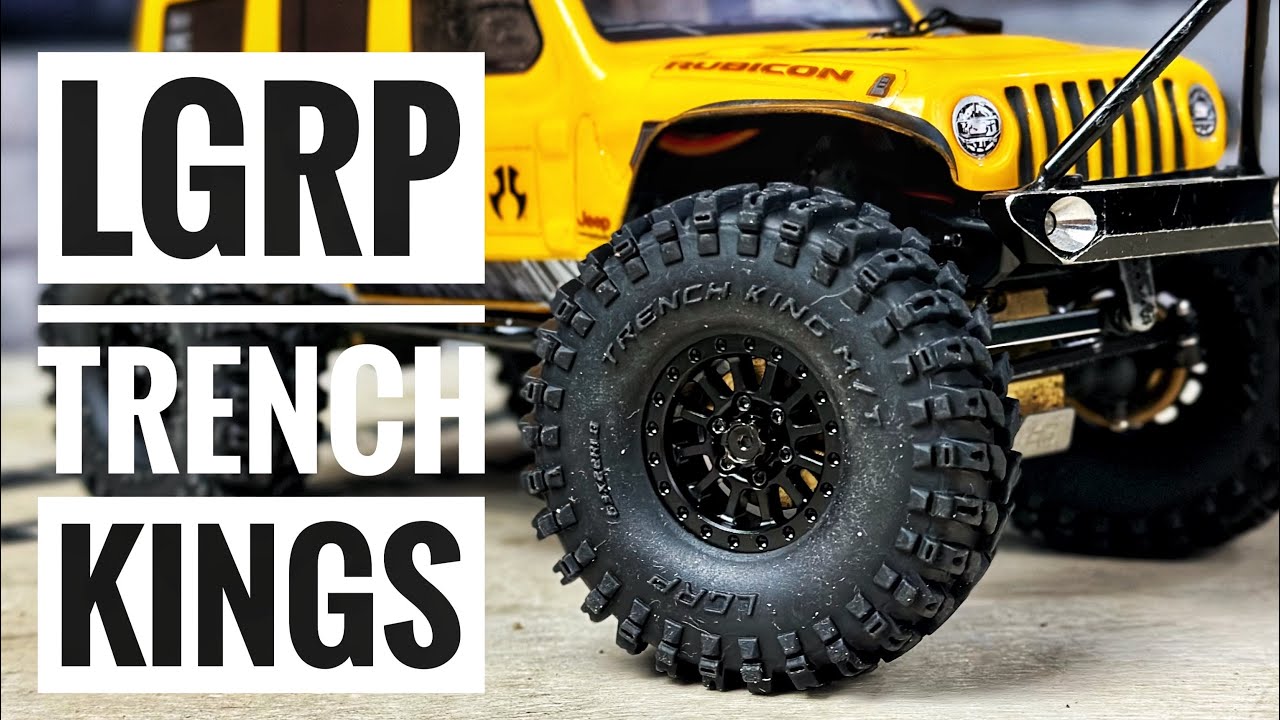 NEW Little Guy Racing Parts TRENCH KING M/T 1.0 Tires!! First look ...