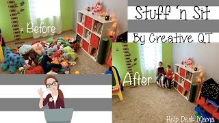 Stuffed Animal Storage Bag | Stuff 'n Sit