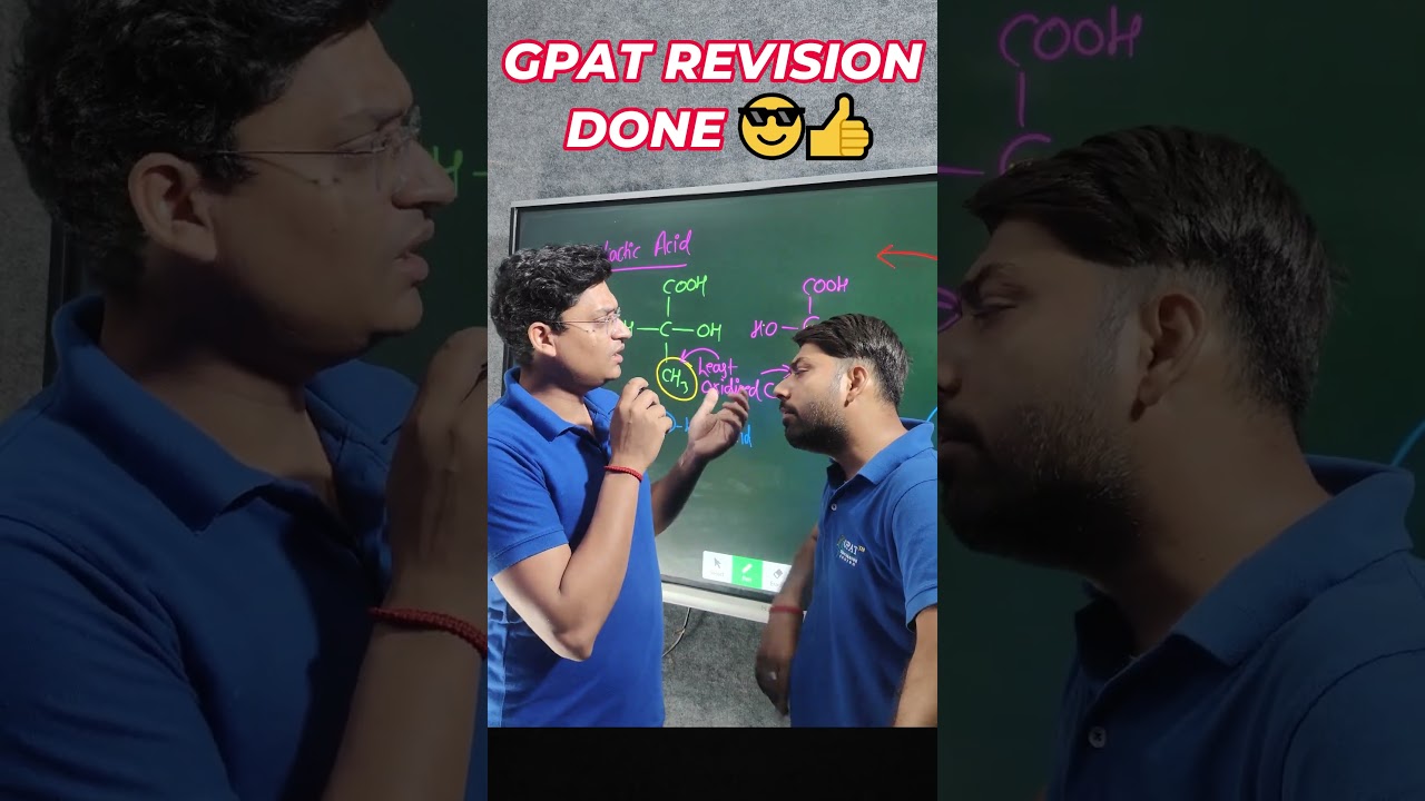 GPAT REVISION DONE | GPAT EXAM FINAL REVISION | GPAT EXAM REACTIONS | GPAT EXAM FUNNY REEL 