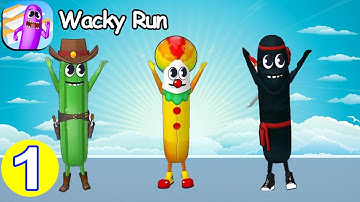 Wacky Run Level 1-17 | All Levels Gameplay Android,ios