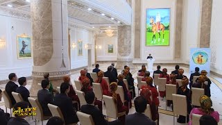 Arkadag Şäheriniň Görogly Adyndaky Döwlet Atçylyk Sirkinde Hoşallyk Maslahaty Geçirildi