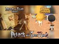 Attack on Titan Opening but it&#39;s an Animal Crossing Comparison