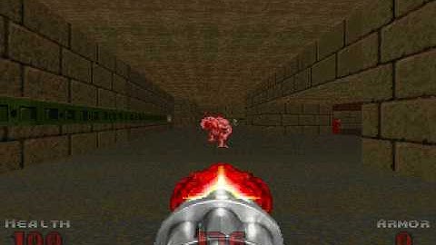 PSX DOOM Custom Level: Triton Bay