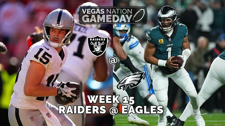 Kenny Pickett Takes Over For The Raiders Against The Eagles | Vegas Nation Gameday Week 15