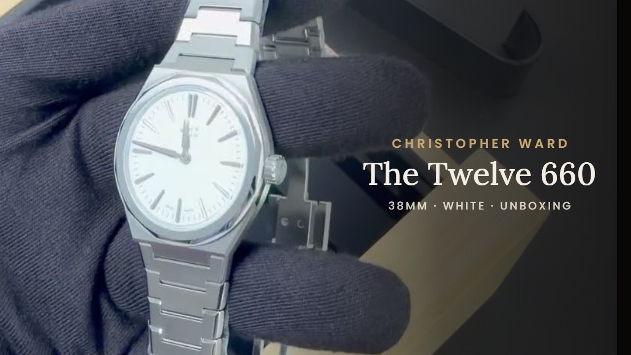 Christopher Ward The Twelve 660 — White video