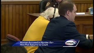 Competency of woman charged in murder-for-hire plot questioned