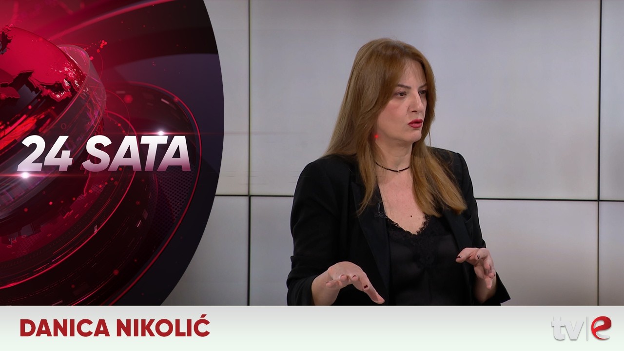 Informativna emisija: 24 sata - Danica Nikolić