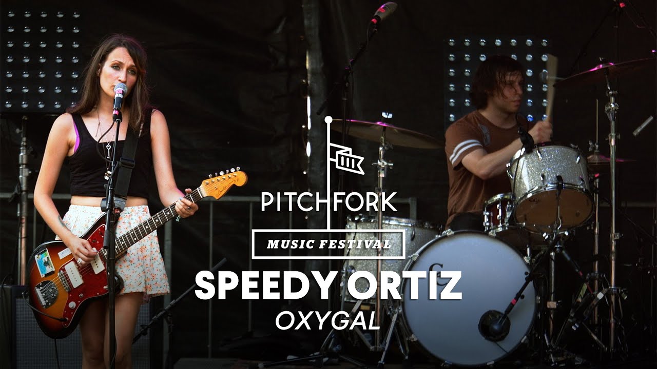pitchfork music festival Speedy Ortiz performs 