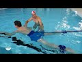Comment nager le crawl EN VRAI dans une petite piscine gonflable, entrainement natation à la maison.