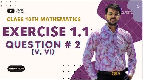 Exercise 1.1 Question 2 part (v, vi) Unit 1 Math Class 10 | Quadratic Equation |