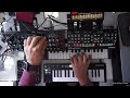 RED SHIFT Jam  Intersteller Roland SE02 Behringer ModelD Streichfett Volca Beats Keystep