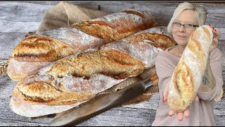 Das beste Baguette Rezept - außen knusprig und innen mega fluffig 🥰-Thermomix® TM31® / TM5® / TM6®