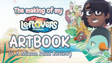 Making My First Artbook! (+ Mixam review)