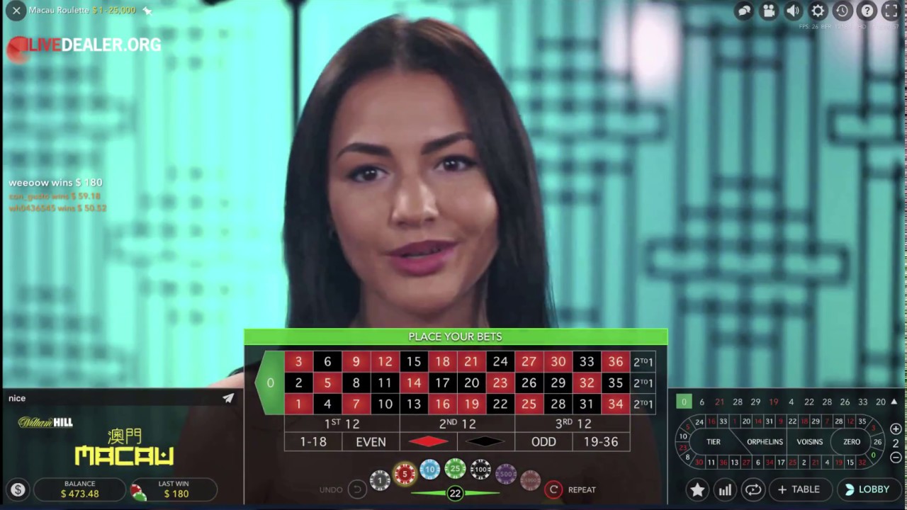 WH Macau Live Roulette - YouTube
