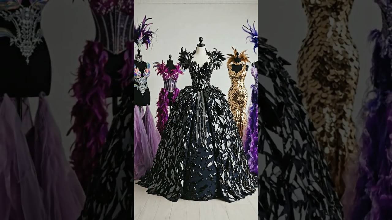 Majestic gown fashion vlogs non stop 4 #trending #fashion #diy
