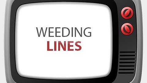 Weeding lines