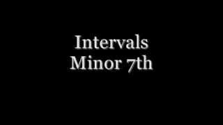 Ear Training - Intervals - Minor 7th