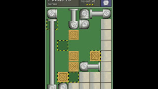 Pushing Machine (Genius) Level Puzzle 10 - Perfect Solution